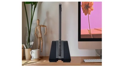 Foto 5 | Soporte Vertical Para Laptop De Aluminio Ajustable 10-32 Mm