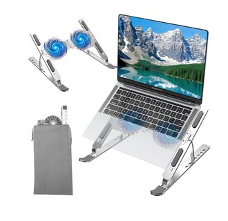 Foto 1 | Soporte Xtellar Base Para Laptop Con Doble Ventilador Ajustable