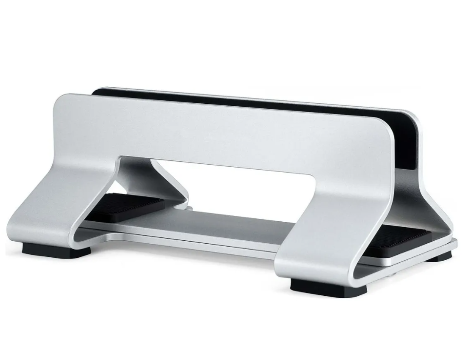 Foto 1 | Soporte Xtellar Vertical Para Laptop Anchura Ajustable Aluminio Modelo Plateado