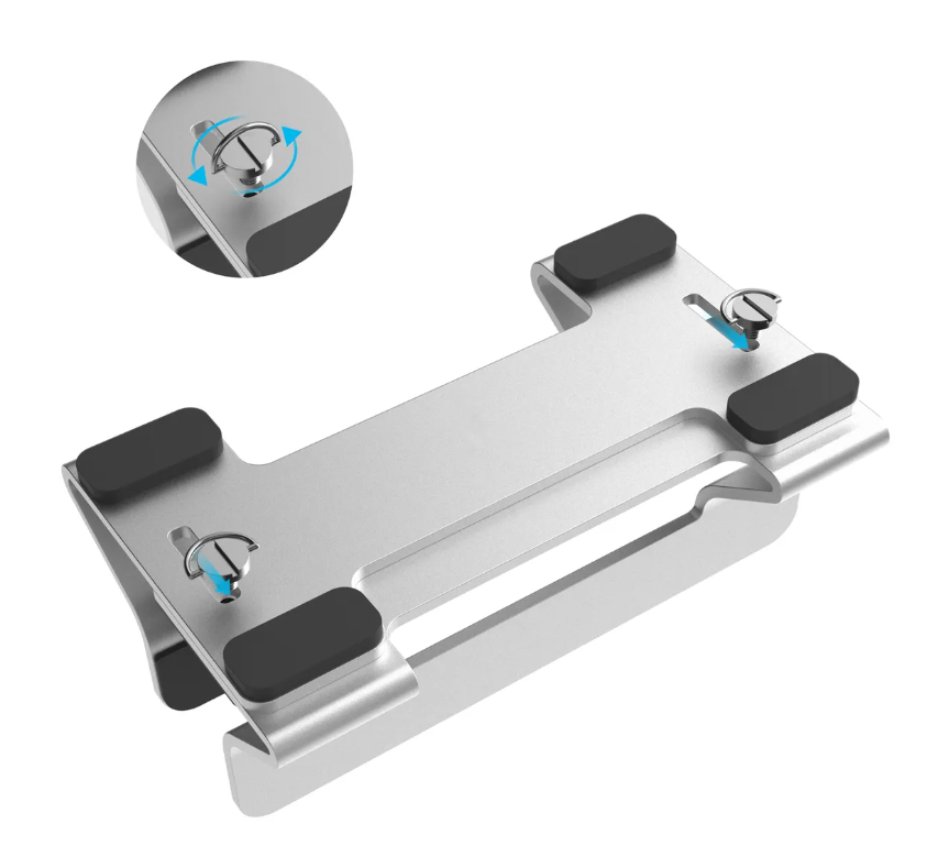 Foto 5 pulgar | Soporte Xtellar Vertical Para Laptop Anchura Ajustable Aluminio Modelo Plateado
