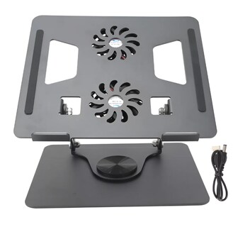Foto 1 | Soporte Xtellar Para Portátil De 17,3 Pulgadas Con Dos Ventiladores