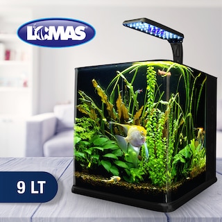Foto 3 | Acuario Nano Cubo Lomas Transparente de 9 l