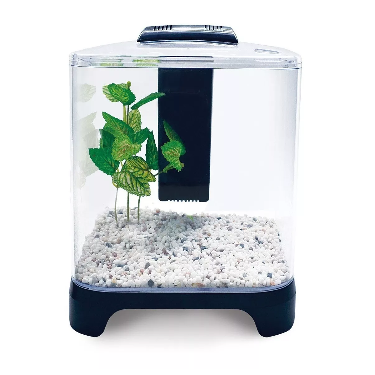 Foto 1 | Acuario Mini 6 Lts Acrilico Filtro Interno Luz Led Eo Safe Imports Esi-14170 Transparente