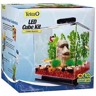 Foto 1 | Acuario Tetra Led En Forma De Cubo De 11,4 Litros Con Base De Pedestal - Venta Internacional.