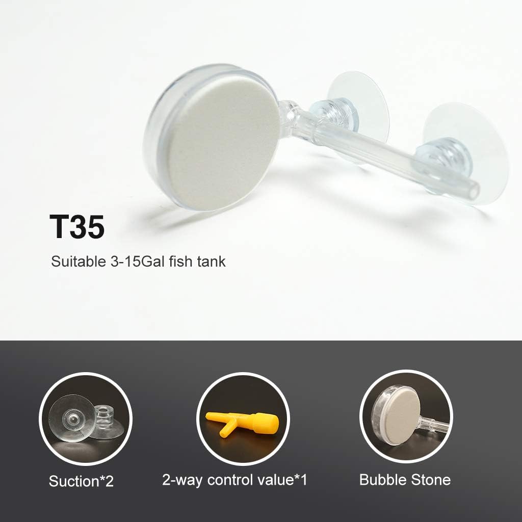Foto 3 pulgar | Kit Aquarium Air Stone Nano Bubble Stone Para Pecera - Venta Internacional.