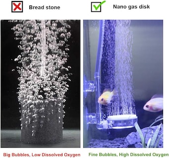 Foto 5 | Kit Aquarium Air Stone Nano Bubble Stone Para Pecera - Venta Internacional.