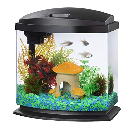Foto 2 pulgar | Minibow Led Aquarium Aqueon, Tamaño Pequeño, Negro, 9,5 L, Con Smartclean - Venta Internacional.