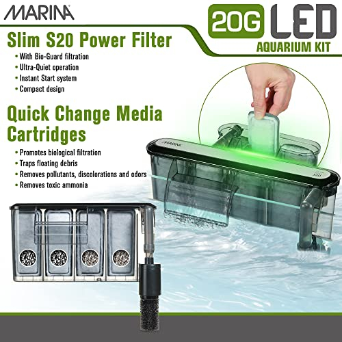 Foto 6 pulgar | Kit De Acuario Marina Para Pecera De 20 Galones Con Led - Venta Internacional.