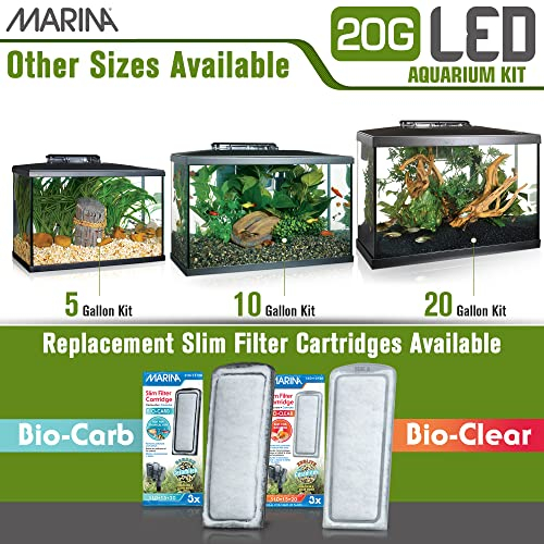 Foto 8 pulgar | Kit De Acuario Marina Para Pecera De 20 Galones Con Led - Venta Internacional.