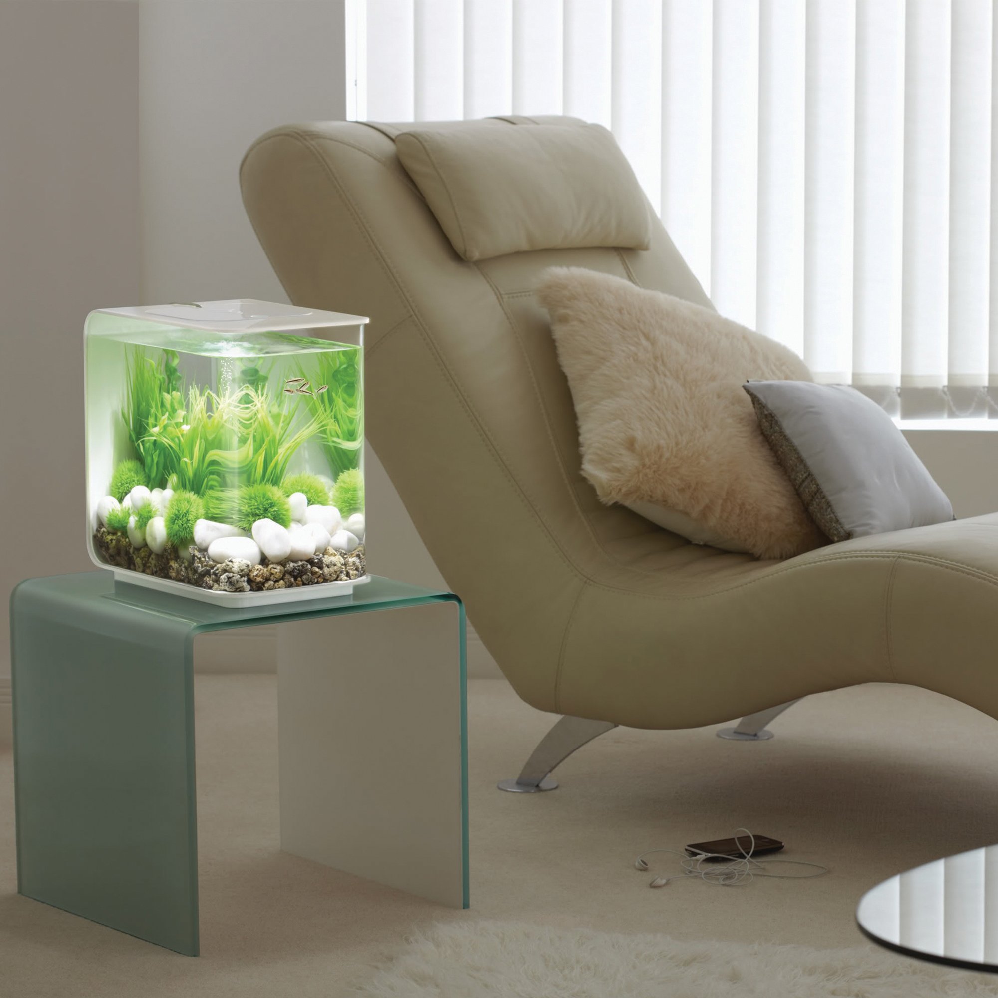 Foto 5 pulgar | Acuario Biorb Flow 15 Con Iluminación Mcr De 15 Litros, Color Blanco - Venta Internacional.