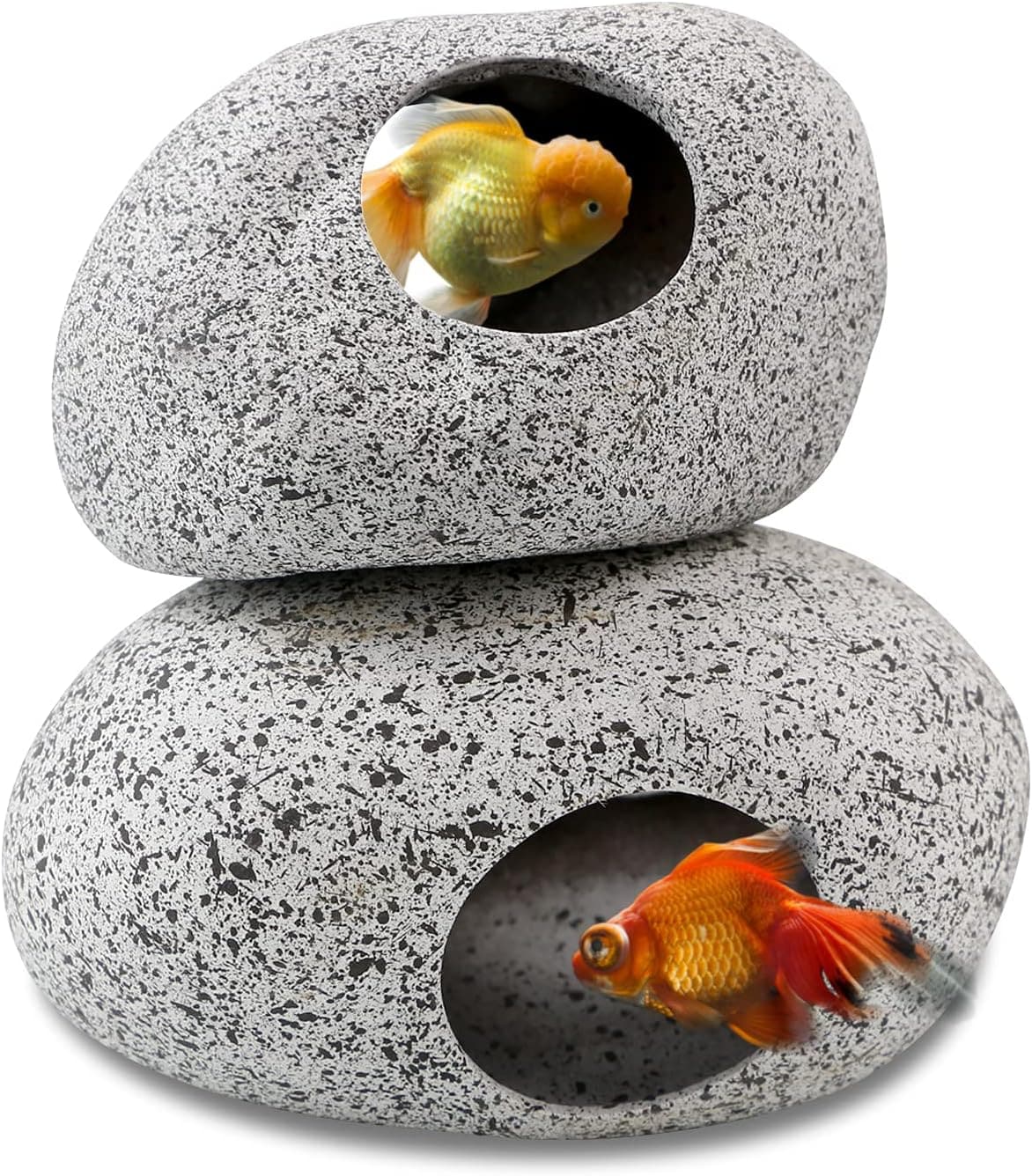 Decoración Para Acuarios, Rock Caves, Paquete De 2 Unidades, Betta Cave Hideaway - Venta Internacional. $543