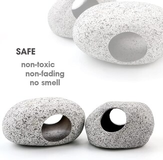 Foto 4 | Decoración Para Acuarios, Rock Caves, Paquete De 2 Unidades, Betta Cave Hideaway - Venta Internacional.