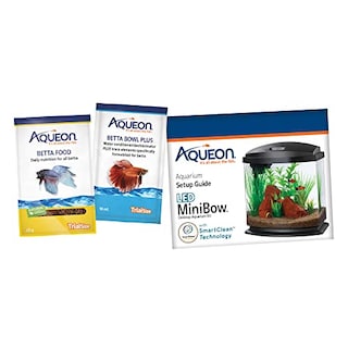 Foto 4 | Kit De Acuario Aqueon Bettabow Led Negro De 2,5 L Con Smartclean - Venta Internacional.