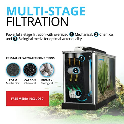 Foto 7 pulgar | Acuario Fluval Spec 19l Con Iluminación Led Y Filtración - Venta Internacional.