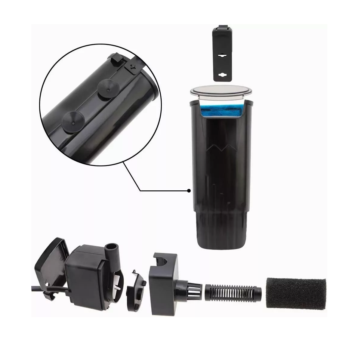 Foto 3 pulgar | Filtros para Peceras Eo Safe Imports Esi-8408 color Negro