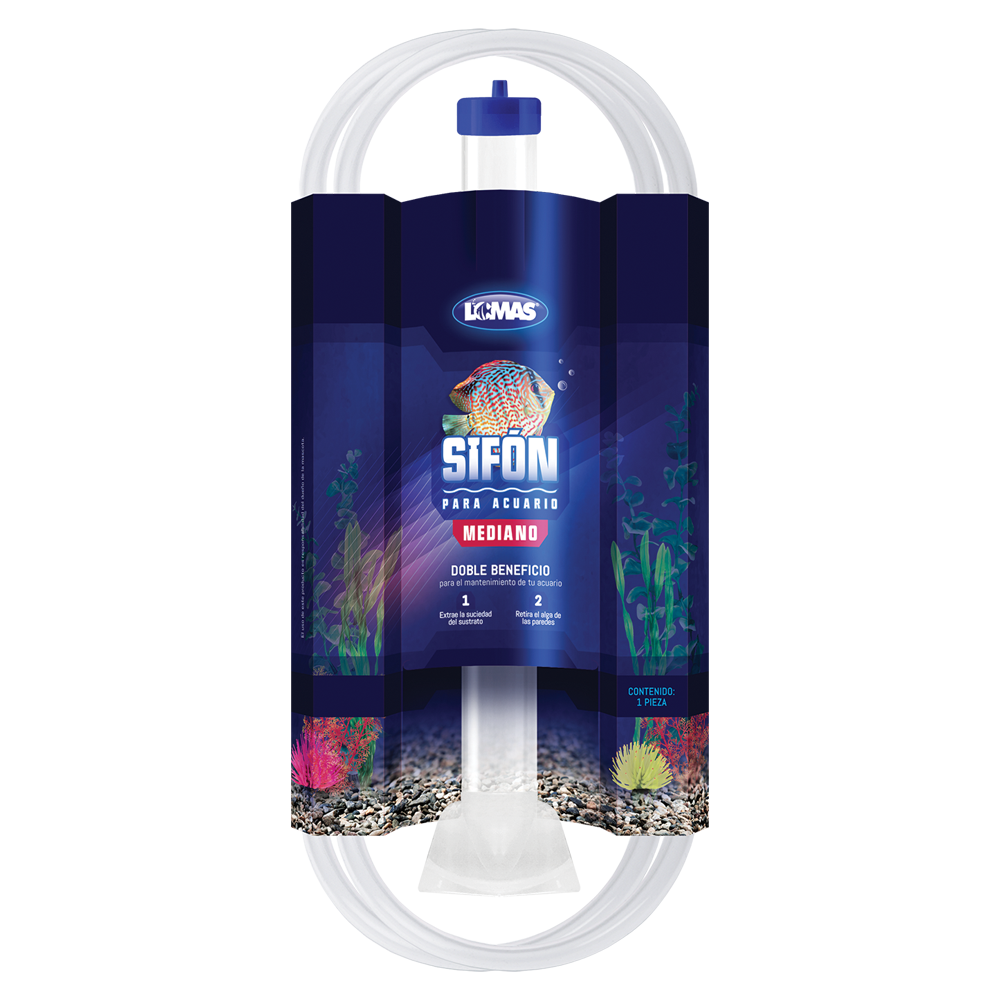 Sifón Lomas Mediano para Acuario $279