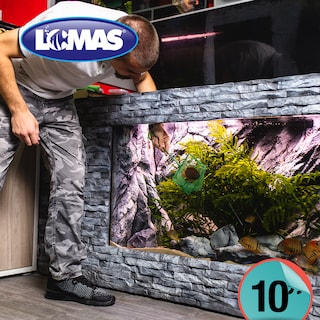 Foto 2 | Red De Malla Gruesa Lomas Para Acuarios 10"