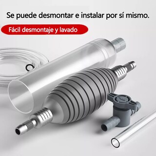Foto 3 | Limpiador Manual Para Acuarios Pecera Lava Grava Eo Safe Imports Esi-15313 Transparente