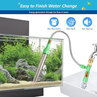 Foto 2 | Kit Cambiador De Agua Para Acuarios, Herramientas De Limpieza Para Peceras Zzm - Venta Internacional.