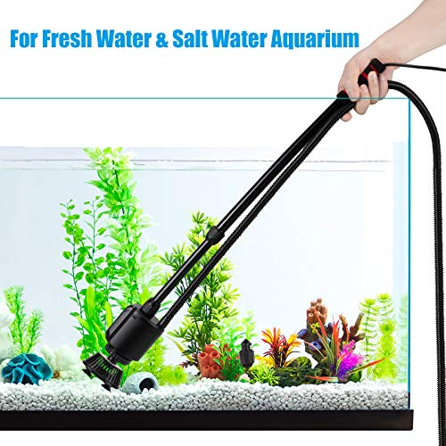 Foto 8 pulgar | Limpiador De Grava Para Acuarios Aqqa, Peceras Eléctricas 6 En 1, 20 W - Venta Internacional.
