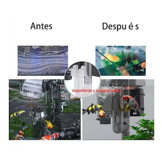 Foto 2 | Language Filtro Externo De Cascada Para Peceras Eo Safe Imports Esi-7874-1 Multicolor