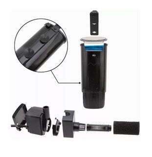 Foto 2 | Filtros Para Peceras Filtro Agua Baja Para Anfibios Tortuga Eo Safe Imports Esi-8408 Negro