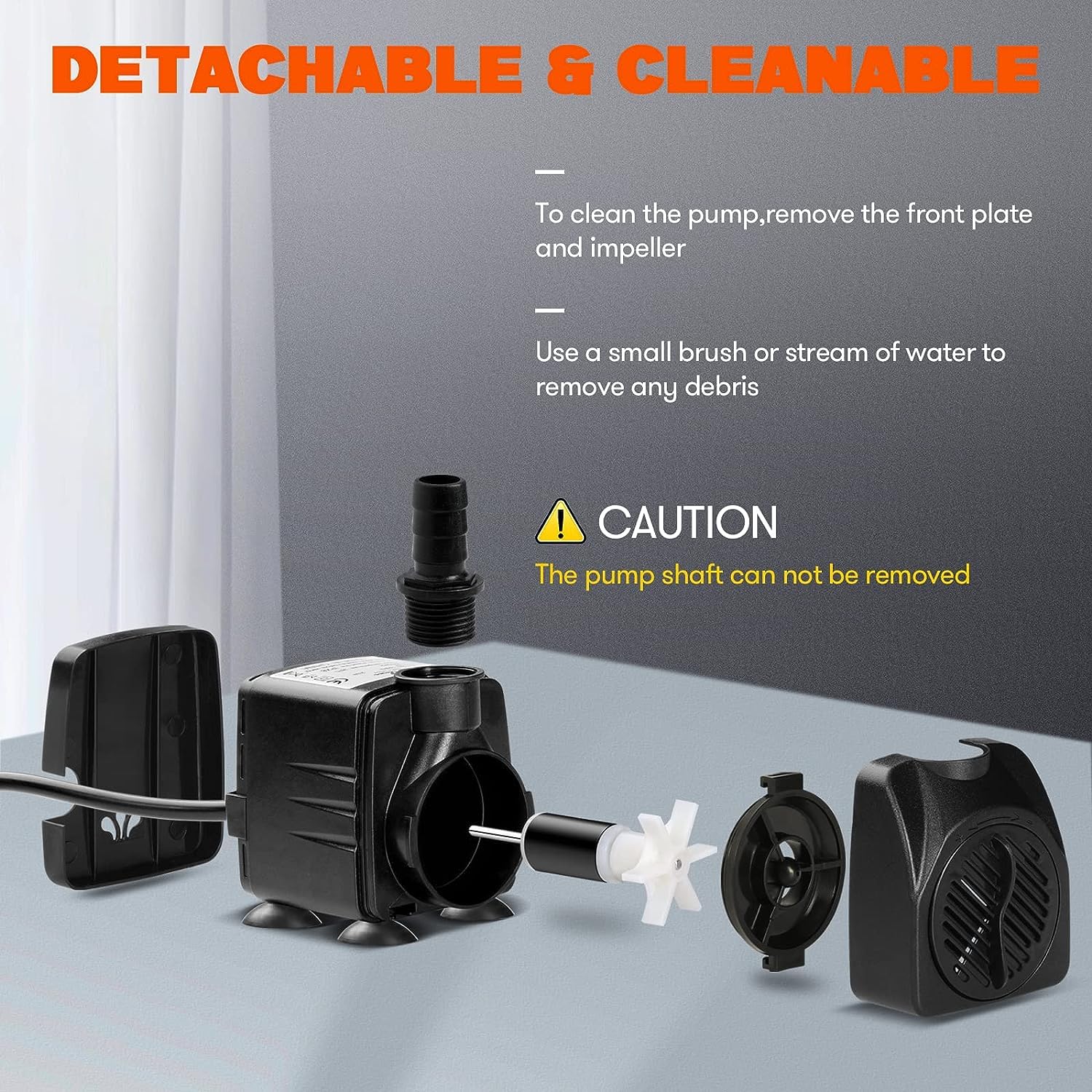 Foto 6 | Bomba De Agua Sumergible Simple Deluxe Para Pecera 290gph - Venta Internacional.