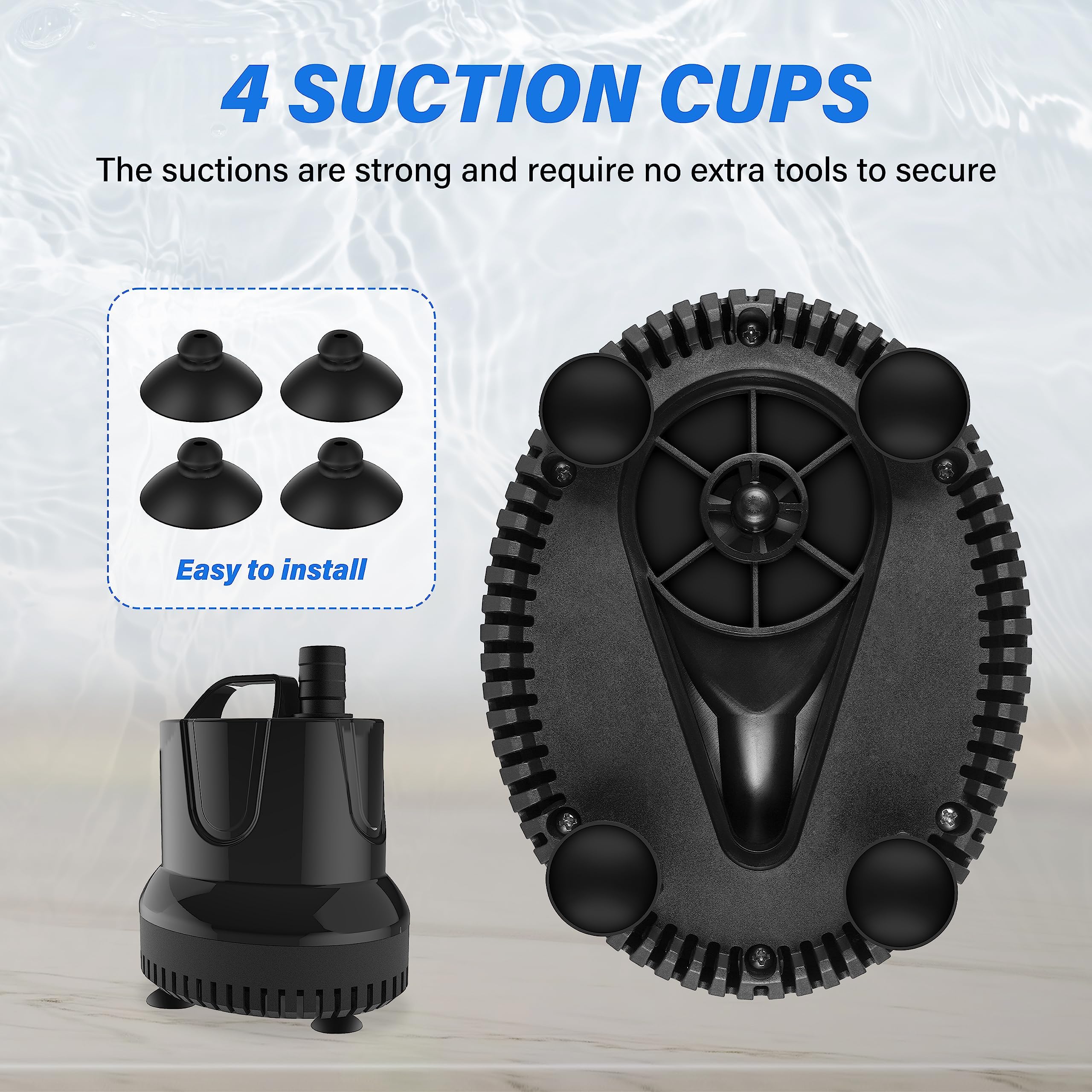 Foto 5 pulgar | Bomba De Agua Simple Deluxe 660gph Sumergible 2500l/h 45w - Venta Internacional.