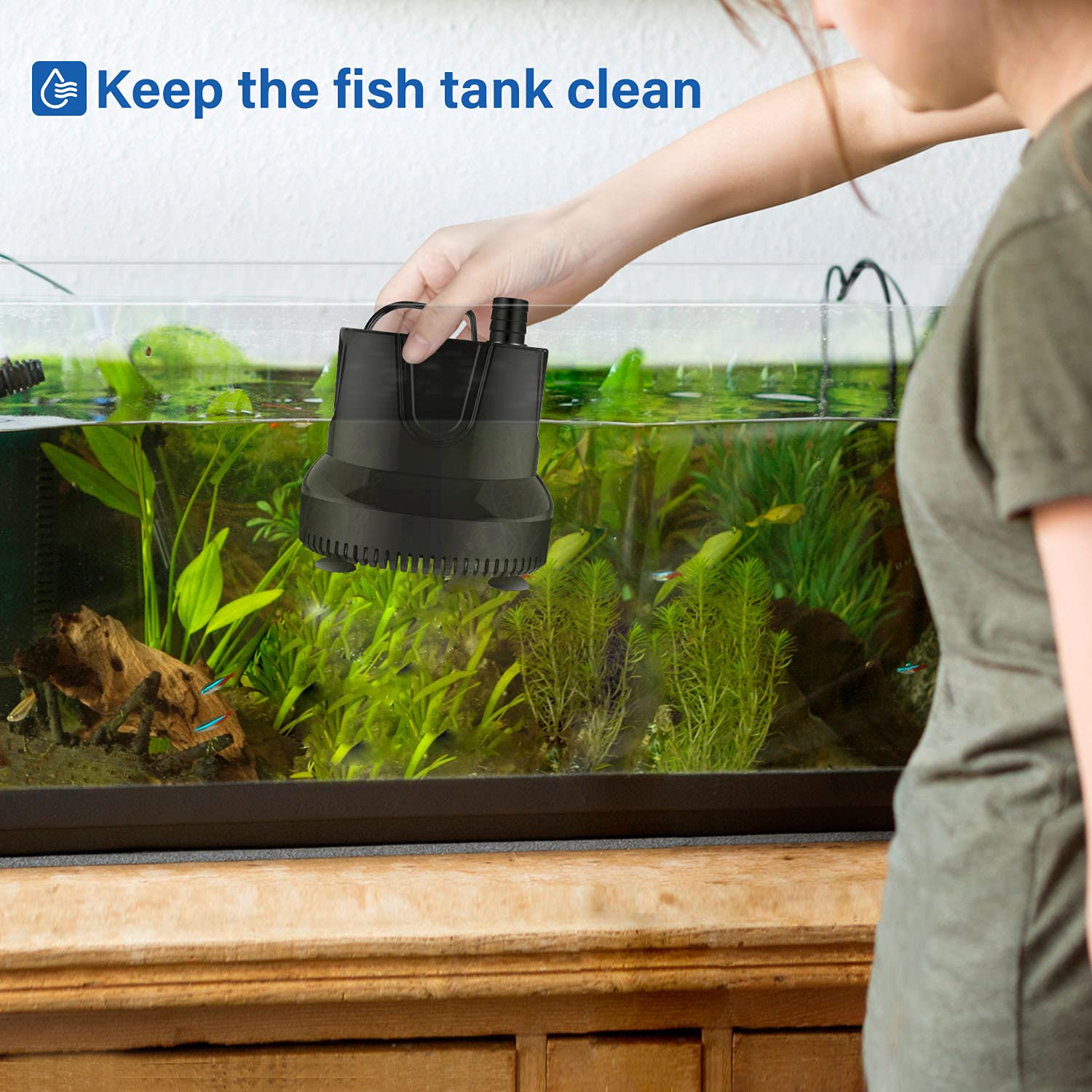 Foto 7 | Bomba De Agua Simple Deluxe 660gph Sumergible 2500l/h 45w - Venta Internacional.
