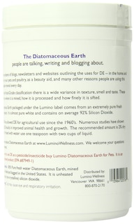 Foto 3 | Diatomaceous Earth Lumino Home, Agua Dulce Apta Para Uso Alimentario, 250 Ml - Venta Internacional.