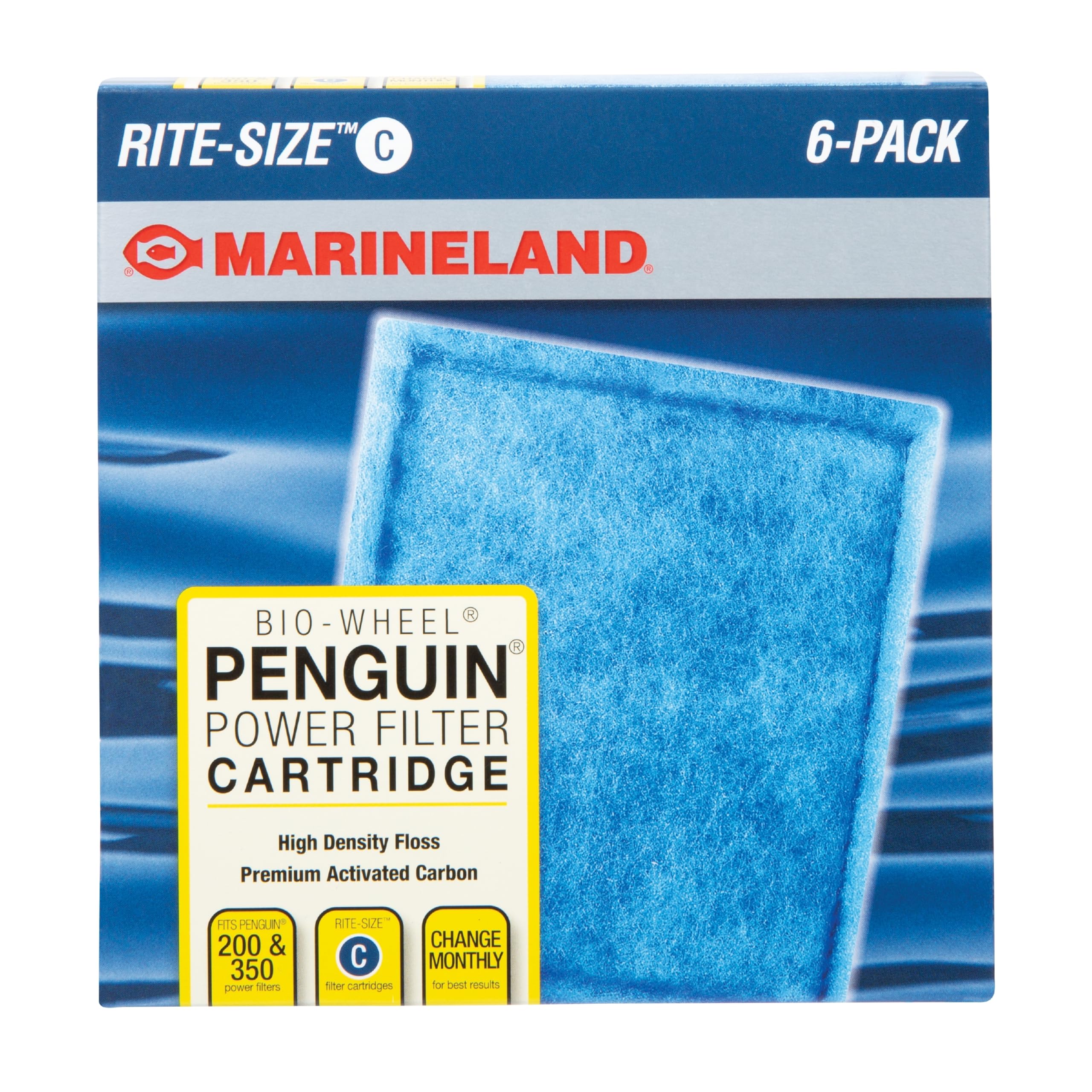 Foto 1 | Cartucho De Filtro Marineland Rite-size C Para Penguin, Paquete De 6 - Venta Internacional.
