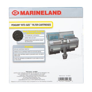 Foto 2 | Cartucho De Filtro Marineland Rite-size C Para Penguin, Paquete De 6 - Venta Internacional.