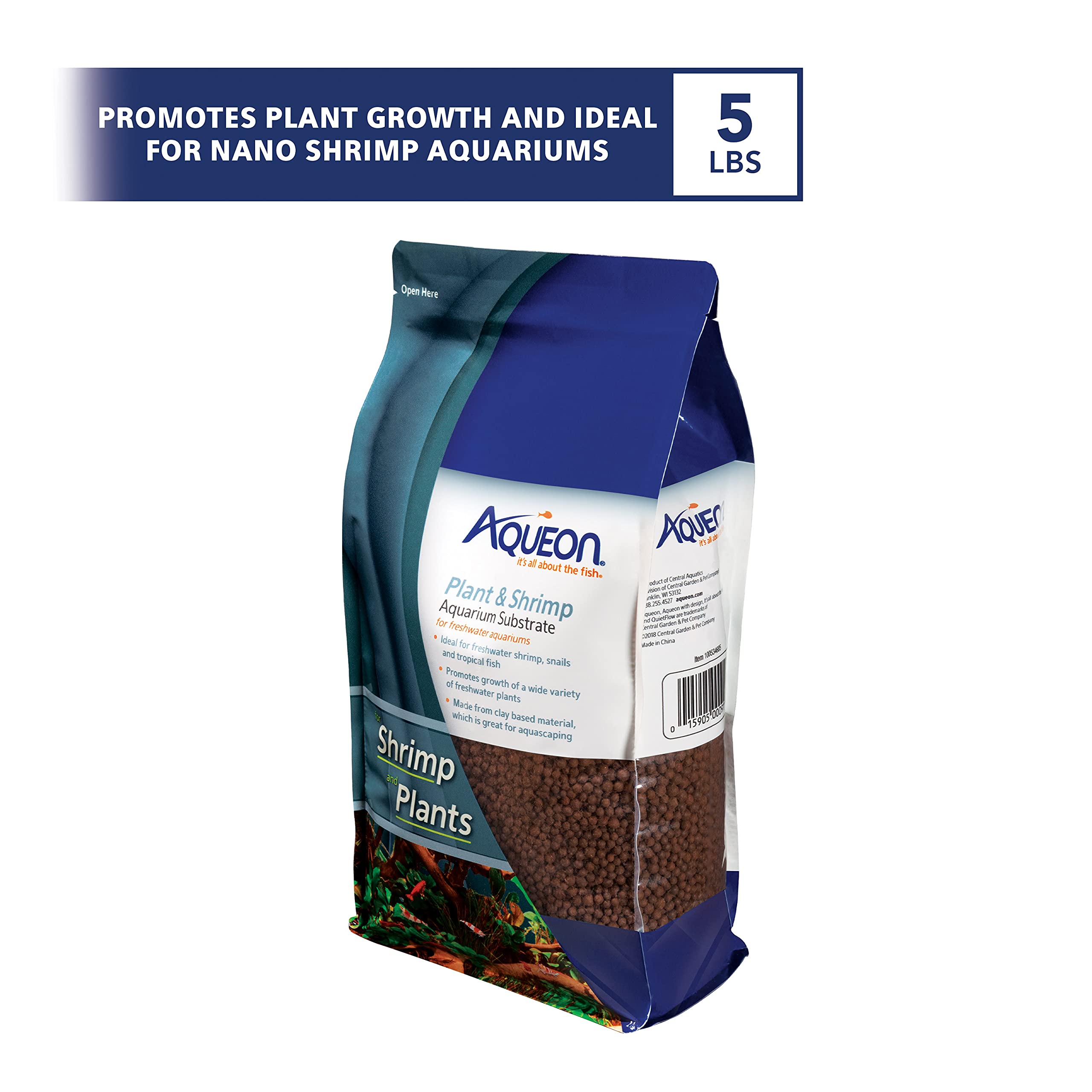 Foto 3 pulgar | Sustrato Para Acuario Aqueon Para Plantas Y Camarones, 2,27 Kg, Color Marrón - Venta Internacional.