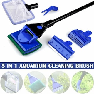 Foto 2 | Kit Ajustable De Limpieza Para Acuarios Pecera 5 En 1 Eo Safe Importsesi-20239 Multicolor