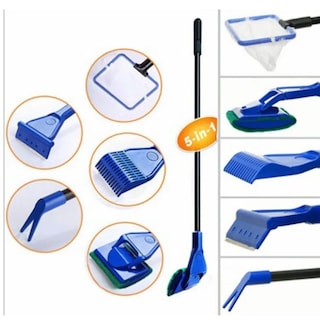 Foto 4 | Kit Ajustable De Limpieza Para Acuarios Pecera 5 En 1 Eo Safe Importsesi-20239 Multicolor