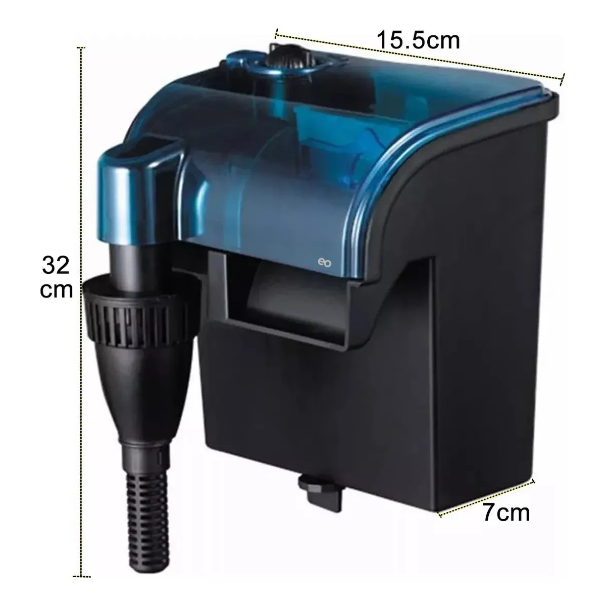 Foto 4 pulgar | Filtro De Cascada Para Pecera Y Acuario De 70 A 200 Litroseo Safe Importsesi-20237 Negro