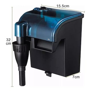 Foto 3 | Filtro De Cascada Para Pecera Y Acuario De 70 A 200 Litroseo Safe Importsesi-20237 Negro