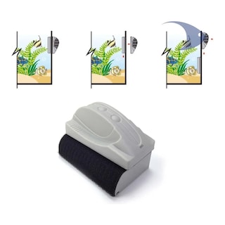 Foto 3 | Limpiador Magnético Para Acuarios De Vidrio Curvo Eo Safe Imports Esi-20238 Blanco