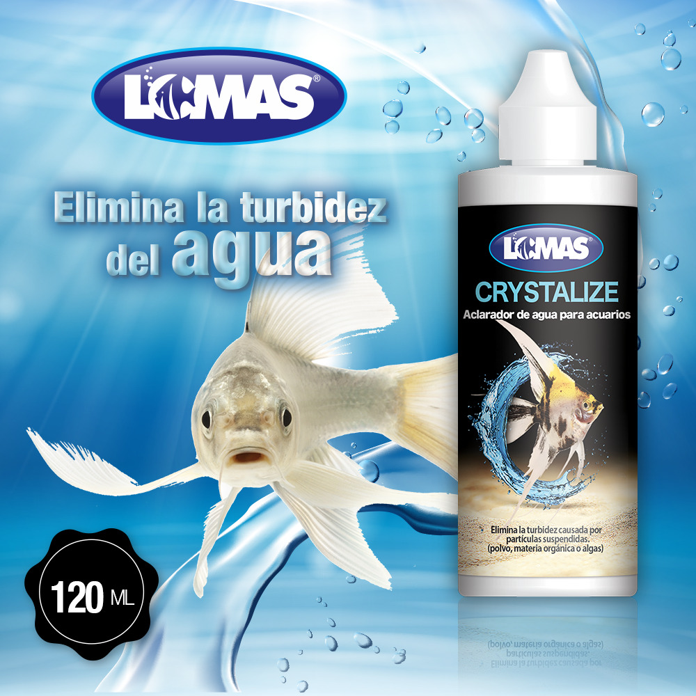 Foto 3 pulgar | Aclarador de Agua Crystalize Lomas FL1118 color Blanco para Acuarios de 120 ML