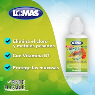 Foto 2 | Elimina Cloro Lomas Neutra Stress 60 ml con Vitamina B1