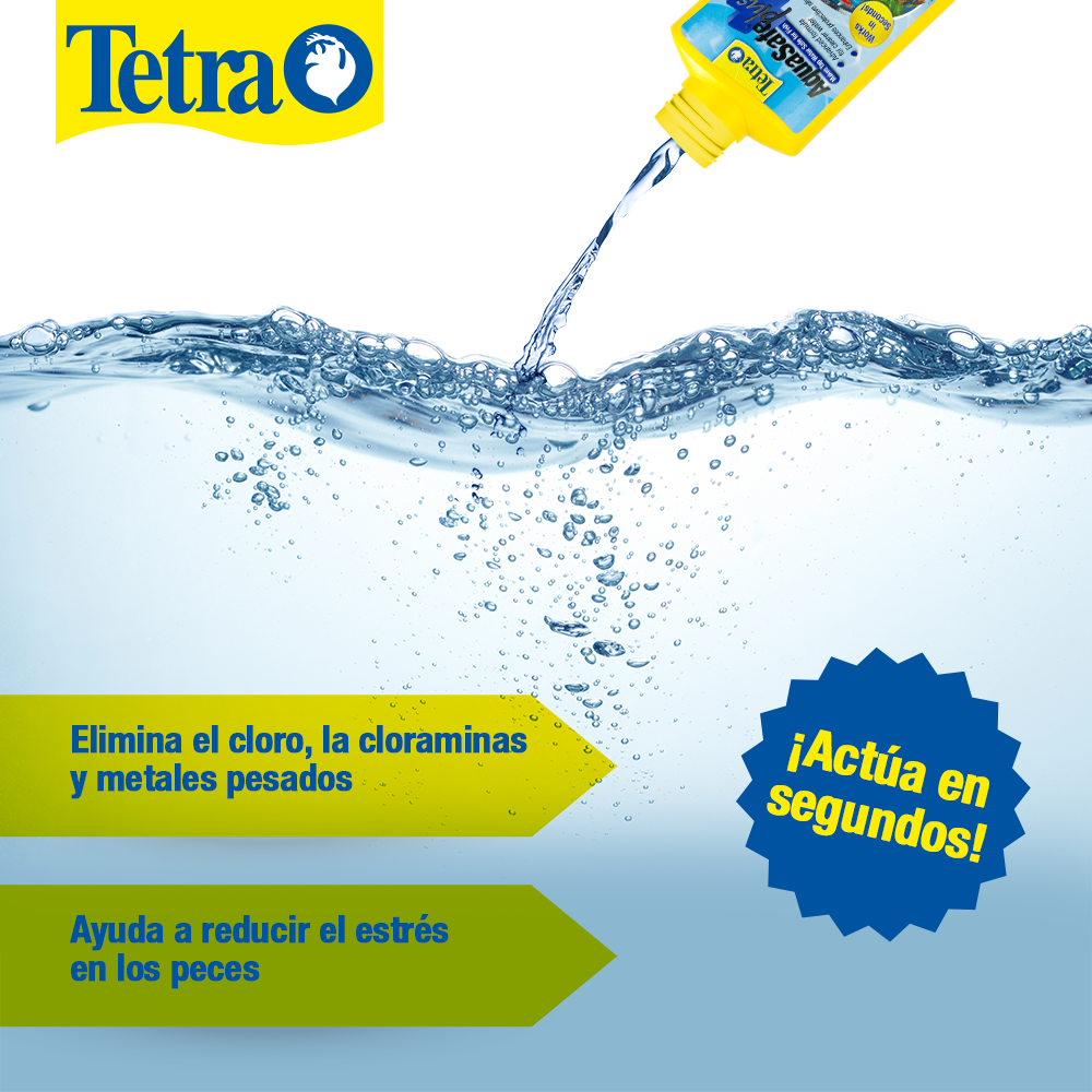 Foto 2 | Acondicionador para Aclarar el Agua de Pecera y/o Acuario Tetra TE16268 Aquasafe Plus 250 Mililitros