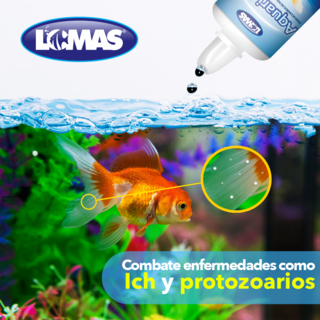 Foto 3 | Acondicionador Lomas Aquari-Sol FL1124 para Peces Sensibles para Acuarios y/o Peceras de Agua Dulce