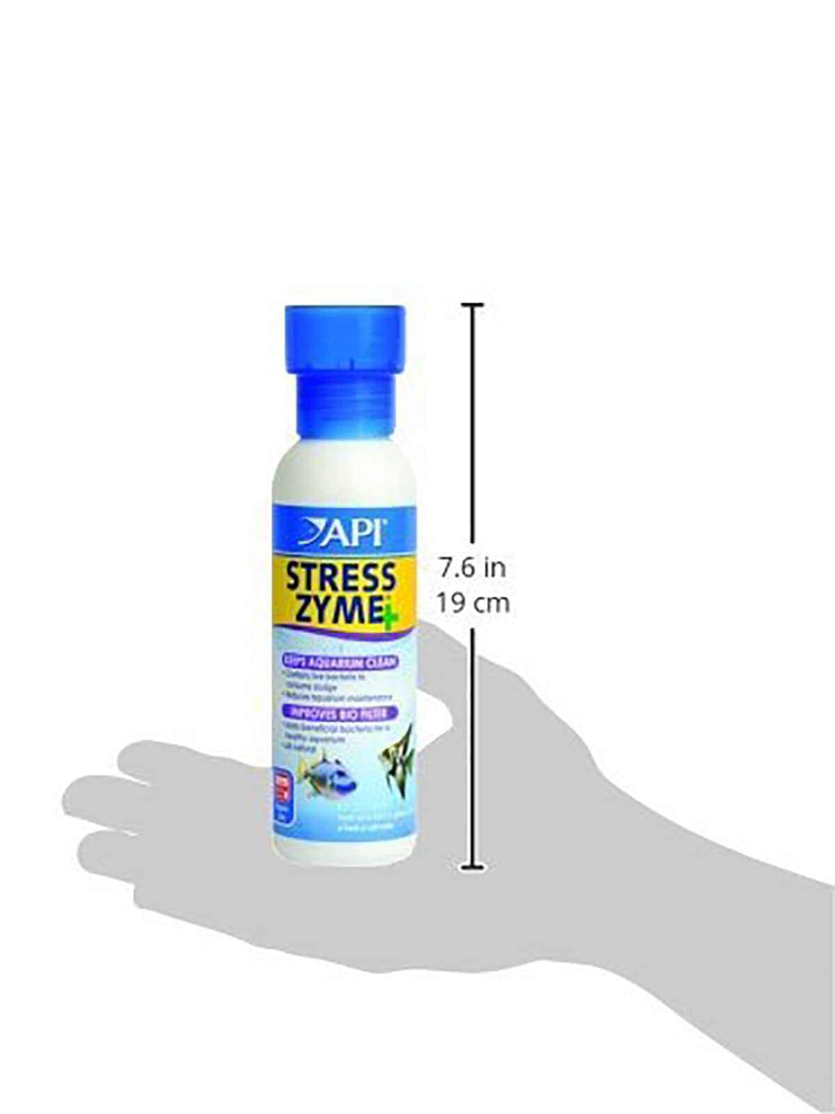 Foto 7 pulgar | Limpiador Bacteriano Para Acuarios Api Stress Zyme 237ml - Venta Internacional.