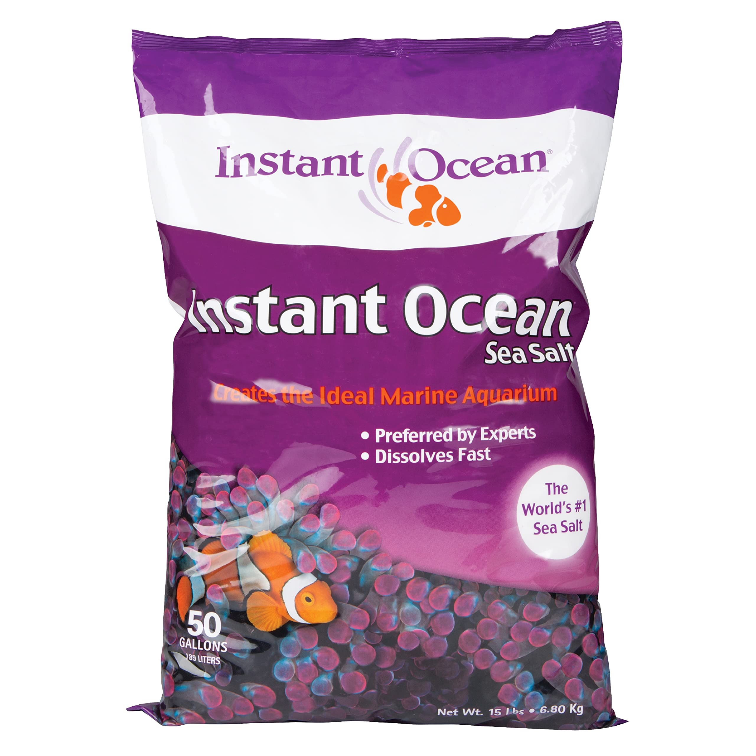 Foto 2 pulgar | Sea Salt Instant Ocean Para Acuario Marino 189l - Venta Internacional.