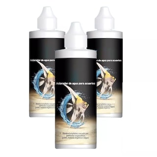 Foto 1 | Aclarador Para Agua De Peceras Acuario Cristalino 120ml 3 Pz Eo Safe Imports Esi-16284 Transparente