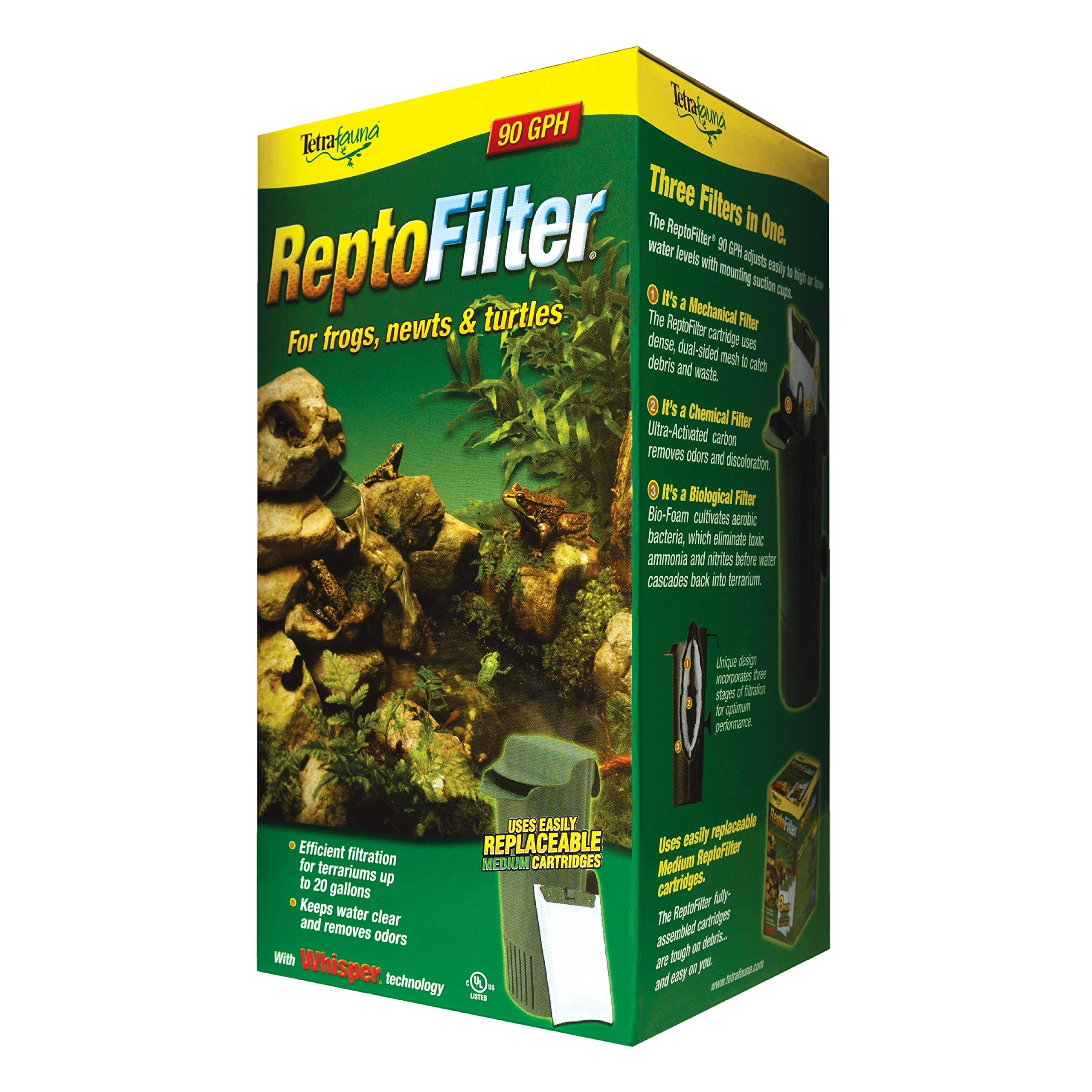 Foto 2 pulgar | Tetrafauna Reptofilter Para Ranas, Tritones Y Tortugas - Venta Internacional.