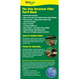Foto 2 | Tetrafauna Reptofilter Para Ranas, Tritones Y Tortugas - Venta Internacional.