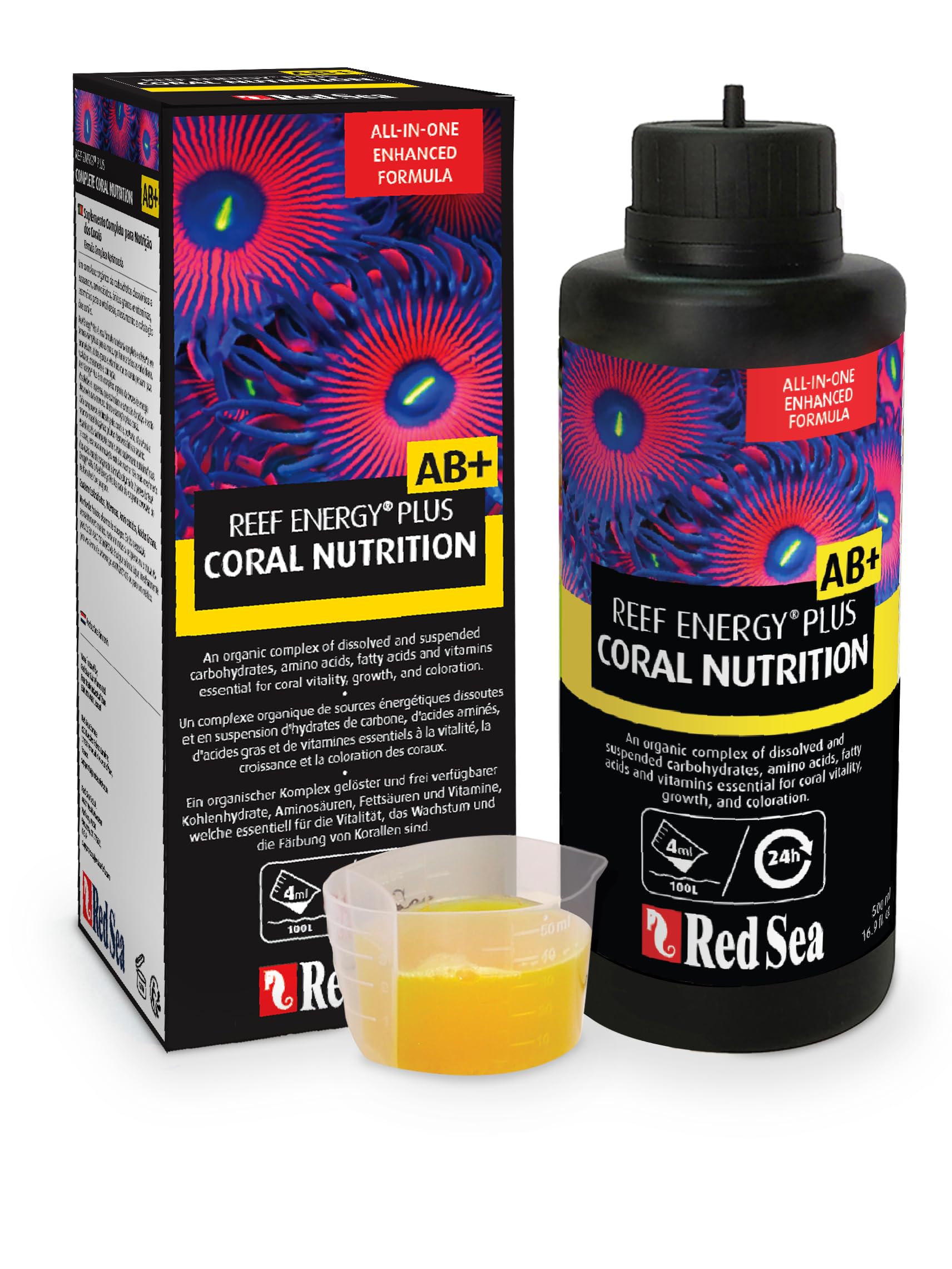 Foto 2 pulgar | Coral Food Red Sea Reef Energy Plus, 500 Ml, Para Acuarios De Agua Salada - Venta Internacional.