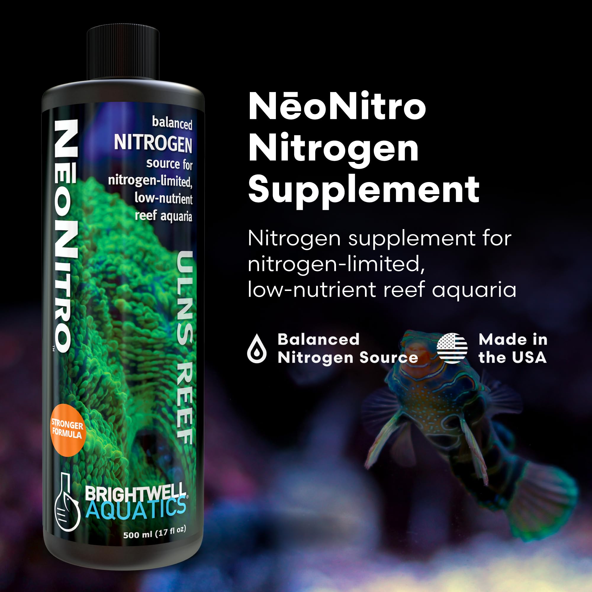 Foto 3 pulgar | Tratamientos De Agua Para Acuarios Brightwell Aquatics Neonitro 500 Ml - Venta Internacional.