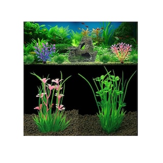 Foto 3 | Plantas Artificiales Decorativas Acuario Pecera 13 Pcs